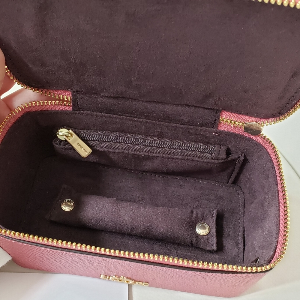 Coach Metallic Jewelry Case - Picture 6 of 7